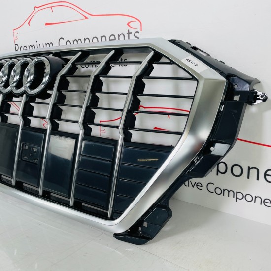 Audi Q3 Front Grill S Line Genuine Black 83a853651e | 2019 - 2024 [as103]