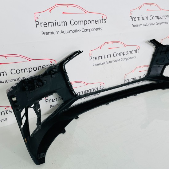 Audi A6 Front Bumper C8 Se Sport Genuine Black 4k0807437 / 2018 - 2024 [ar28]