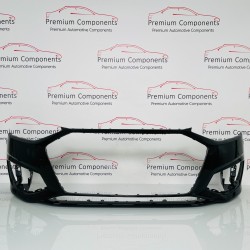 Audi A4 Front Bumper B9 Se Face Lift Genuine Black 8w0807437a | 2019-2022 [aj84]