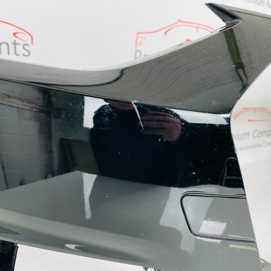 Audi A4 Front Bumper B9 Se Face Lift Genuine Black 8w0807437a | 2019-2022 [aj84]