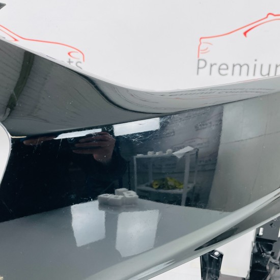 Audi A4 Front Bumper B9 Se Face Lift Genuine Black 8w0807437a | 2019-2022 [aj84]