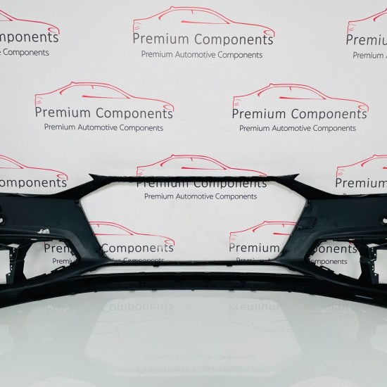 Audi A4 Front Bumper B9 Se Face Lift Genuine Black 8w0807437a | 2019-2022 [aj84]