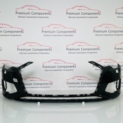 Audi A6 Front Bumper C8 Se Sport Genuine Black 4k0807437 | 2018 - 2024 [au109]