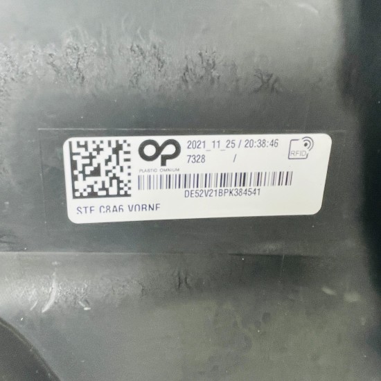 Audi A6 Front Bumper C8 Se Sport Genuine Black 4k0807437 | 2018 - 2024 [au109]