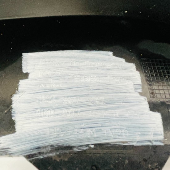 Audi A6 Front Bumper C8 Se Sport Genuine Black 4k0807437 | 2018 - 2024 [au109]