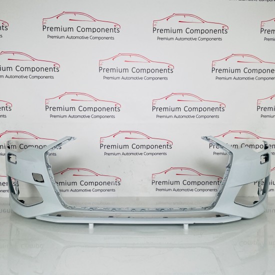 Audi A6 Front Bumper C8 Se Sport Genuine White 4k0807437a | 2018 - 2024 [au115]
