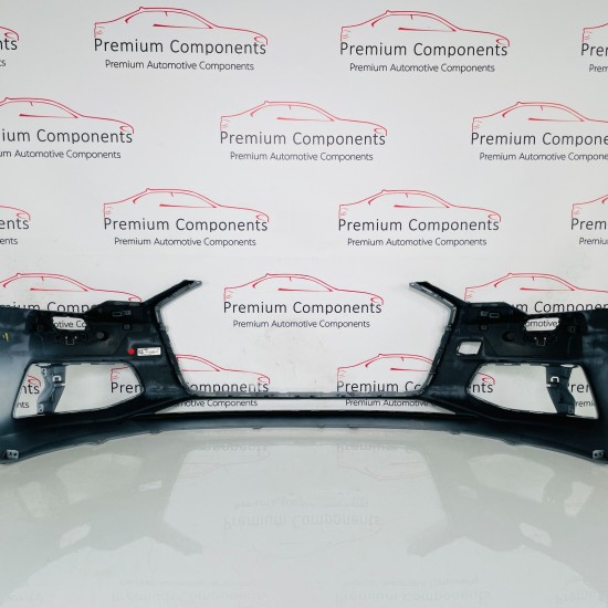 Audi A6 Front Bumper C8 Se Sport Genuine White 4k0807437a | 2018 - 2024 [au115]