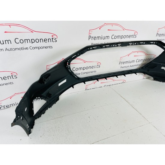 Audi Q8 E Tron Front Bumper Skin Genuine Black 2019 - 2023 [c18]