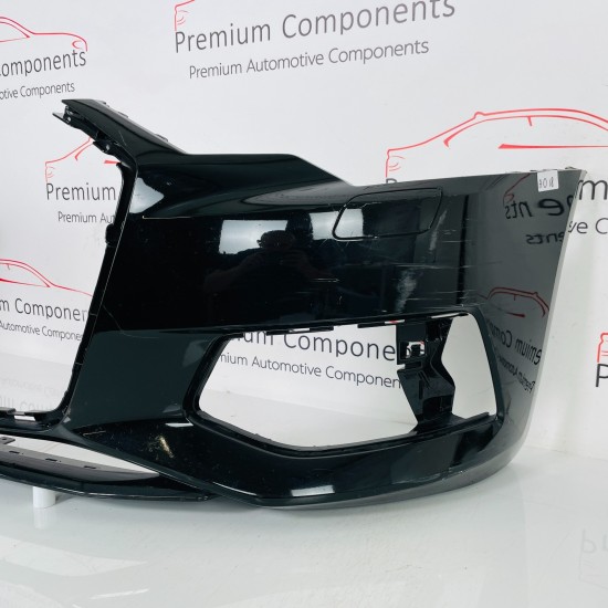 Audi A6 Front Bumper Genuine Black C8 Se Sport Avant Saloon 2018 - 2024 [ao18]