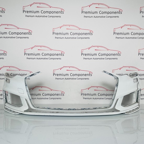 Audi A6 Front Bumper Skin Oem White C8 S Line Avant Saloon 2018 - 2022 [pp156]
