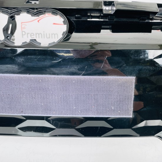 Audi E-tron Gt Rs Front Bumper Skin Genuine Black 2019 - 2024 [an12]