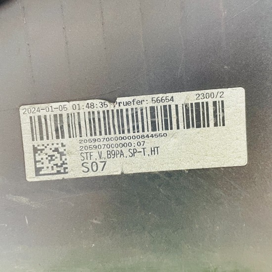 Audi A4 Front Bumper Genuine Green B9.5 Se Face Lift With Pdc 2019 - 2024 [ao15]