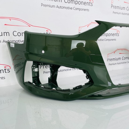 Audi A4 Front Bumper Genuine Green B9.5 Se Face Lift With Pdc 2019 - 2024 [ao15]