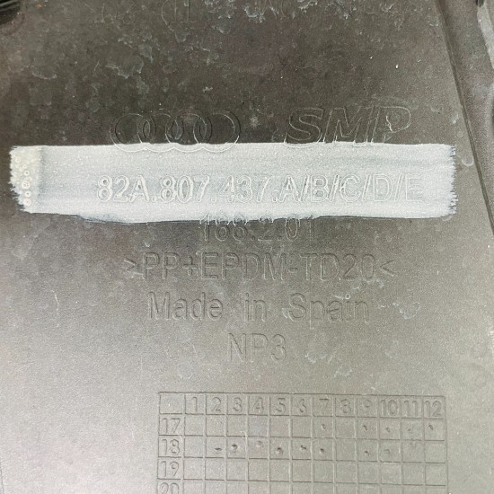 Audi A1 Front Bumper Genuine Blue Se Hatchback 2019 – 2023 [ap14]