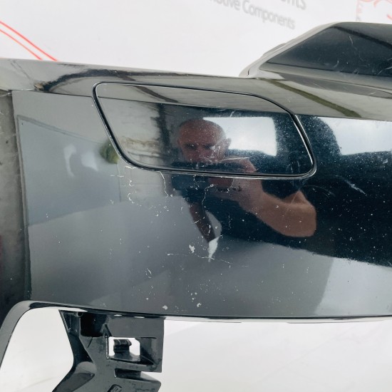 Audi A6 C8 Front Bumper Genuine Black Se Sport Avant Saloon 2018 - 2024 [ao19]