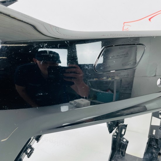 Audi A4 Front Bumper Genuine Black B9.5 Se Face Lift With Pdc 2019 - 2024 [ao14]