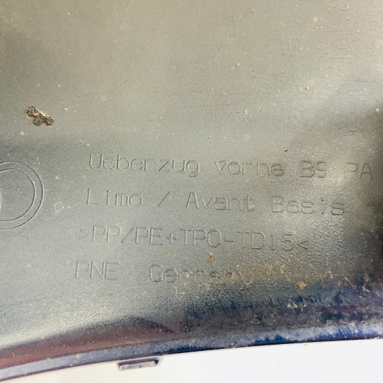 Audi A4 Front Bumper B9 Se Face Lift Genuine Blue With Grill 2019 - 2022 [ae10]