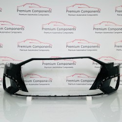 Audi A3 Front Bumper Se Hatchback Genuine Black 8y0807437 / 2020 - 2023 [at68]