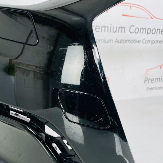 Audi A3 Front Bumper Se Hatchback Genuine Black 8y0807437 / 2020 - 2023 [at68]