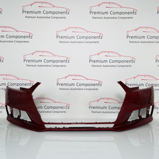 Audi A4 B9 Front Bumper Skin Genuine Red Se Basis 2015 - 2018 [o13]