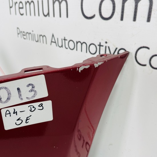 Audi A4 B9 Front Bumper Skin Genuine Red Se Basis 2015 - 2018 [o13]