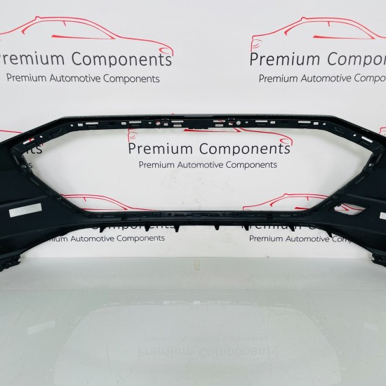 Audi Q8 E Tron Front Bumper Genuine Black With Jet Washers 2019 - 2023 [ao74]