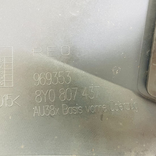 Audi A3 Front Bumper Se Hatchback Genuine Grey 8y0807437 / 2020 - 2023 [at71]