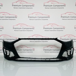 Audi A4 B9 Front Bumper Genuine Black Se Basis Face Lift 2020 - 2023 [f54]