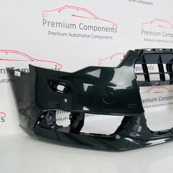 Audi A6 Front Bumper C8 Se Sport Genuine Grey 4g0807437 | 2018 - 2024 [aw46]
