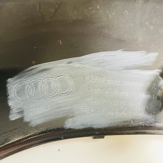 Audi A4 Front Bumper B9 Se Facelift Genuine Black 8w0807437ah | 2019-2022 [al55]