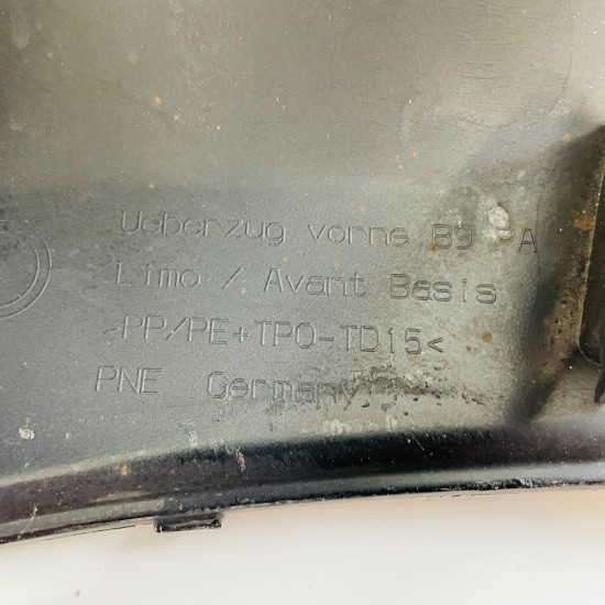 Audi A4 B9 Front Bumper Genuine Black Se Facelift 8w0807437ah | 2019-2022 [aj85]