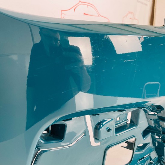 Audi A1 Front Bumper Se Basis Genuine Blue 82a807437 | 2019-2023 [aw84]