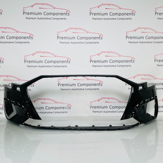 Audi A3 Front Bumper Se Hatchback Genuine Black 8y0807437 | 2020-2023 [Ba4]