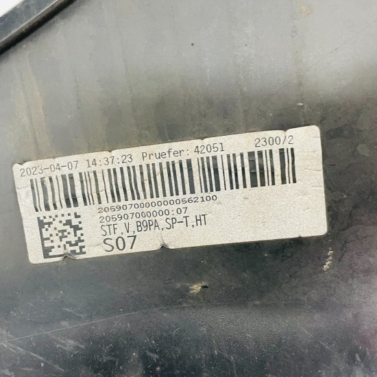 Audi A4 Front Bumper B9 Se Face Lift Genuine Black 8w0807437ah | 2019 - 2022