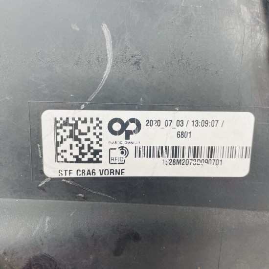 Audi A6 Front Bumper Skin Oem Black C8 Se Sport Avant Saloon 2018 - 2024 [aj34]