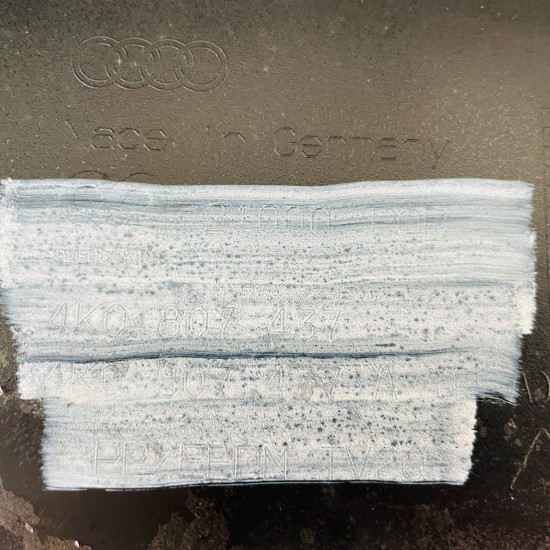 Audi A6 Front Bumper Skin Oem Black C8 Se Sport Avant Saloon 2018 - 2024 [aj34]