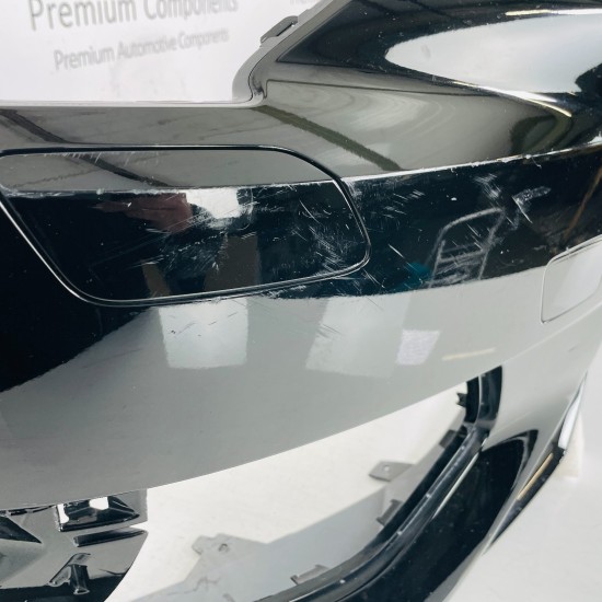 Audi A6 Front Bumper C8 Se Sport Genuine Black 4k0807437 / 2018 - 2024 [at96]