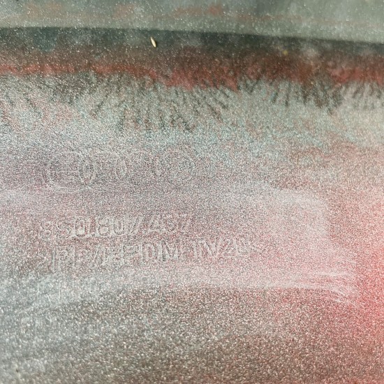 Audi Tt Front Bumper Mk3 Sport Genuine Red 8s0807437 | 2014 - 2019 [as69]