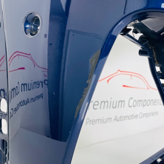 Audi Q8 E Tron Front Bumper Genuine Blue With Jet Washers 2019 - 2023 [an132]