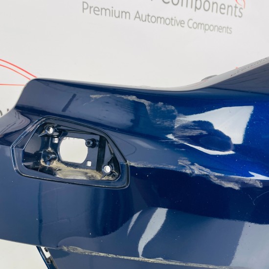 Audi Q8 E Tron Front Bumper Genuine Blue With Jet Washers 2019 - 2023 [an132]