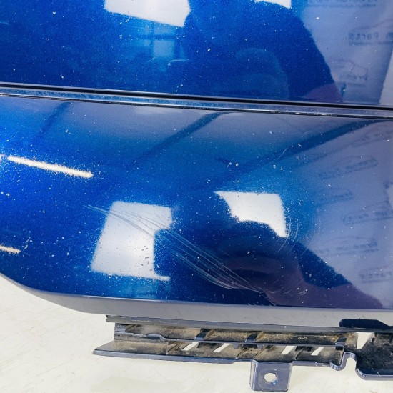 Audi Q8 E Tron Front Bumper Genuine Blue With Jet Washers 2019 - 2023 [an132]