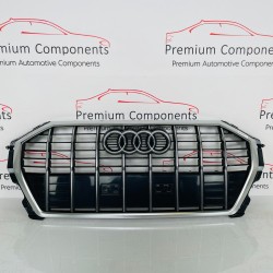 Audi Q3 Front Grill S Line Genuine Black 83a853651e | 2019 - 2024 [as103]