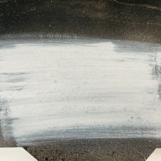 Audi A6 Front Bumper C8 Se Sport Genuine Grey 4k0807437 | 2018-2024 [Ba65]