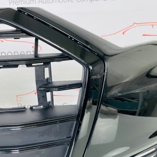 Audi A6 Front Bumper  S-line C8 Genuine Black 4k0807437c | 2019-2024 [Ba64]