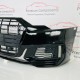 Audi A6 Front Bumper  S-line C8 Genuine Black 4k0807437c | 2019-2024 [Ba64]