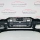 Audi A6 Front Bumper  S-line C8 Genuine Black 4k0807437c | 2019-2024 [Ba64]