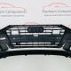 Audi A6 Front Bumper  S-line C8 Genuine Black 4k0807437c | 2019-2024 [Ba64]