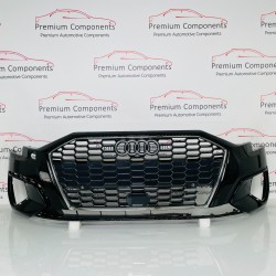 Audi A3 Front Bumper Se Hatchback Genuine Black 8y0807437 | 2020-2023 [Ba55]