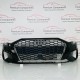 Audi A3 Front Bumper Se Hatchback Genuine Black 8y0807437 | 2020-2023 [Ba55]