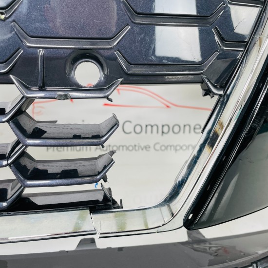 Audi A3 Front Bumper Se Hatchback Genuine Black 8y0807437 | 2020-2023 [Ba55]